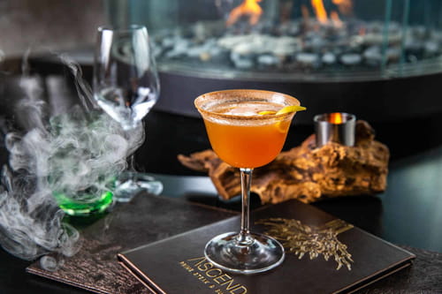 Craft cocktails from Bellevue steakhouse