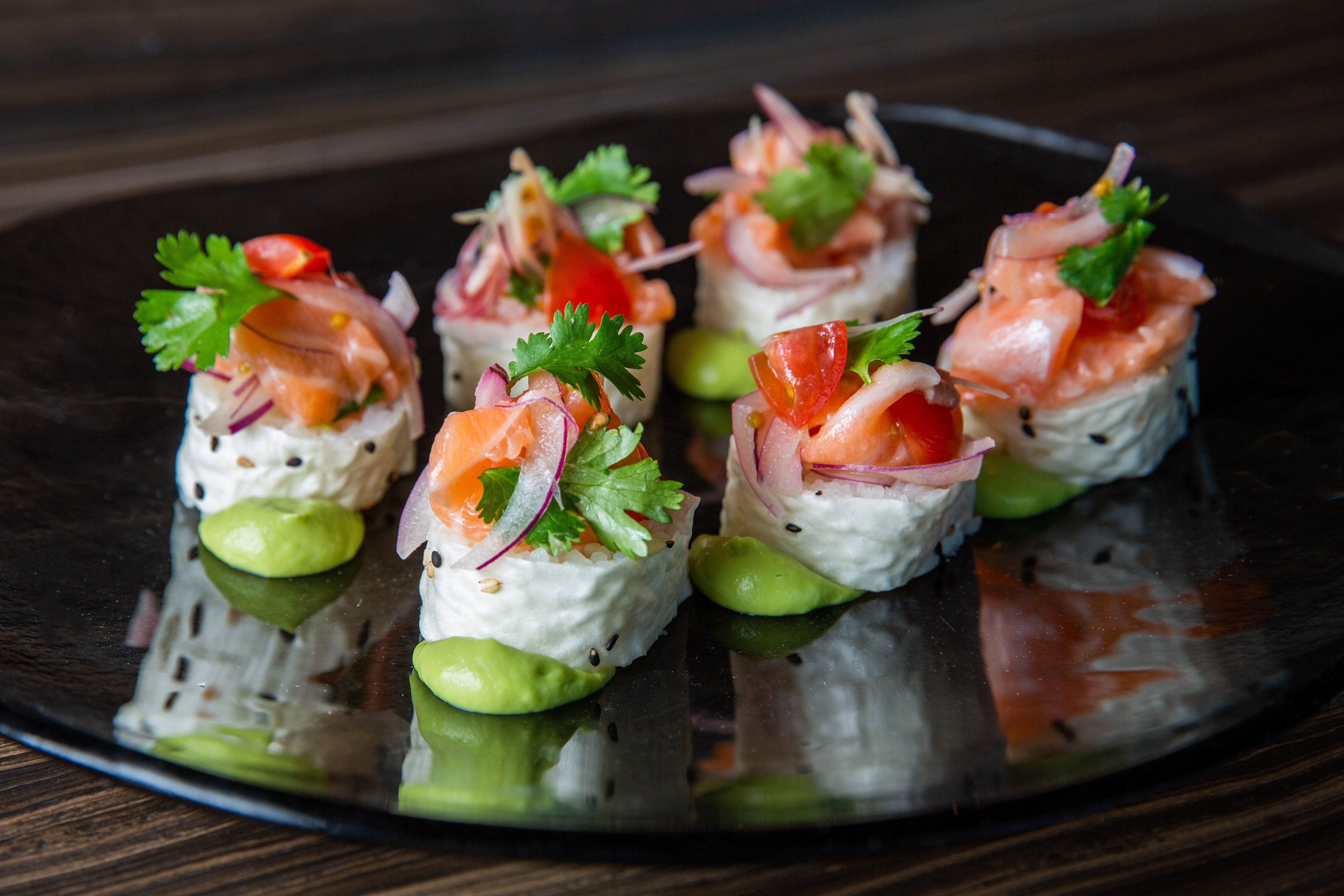 Innovative Sushi Rolls at Ascend Prime